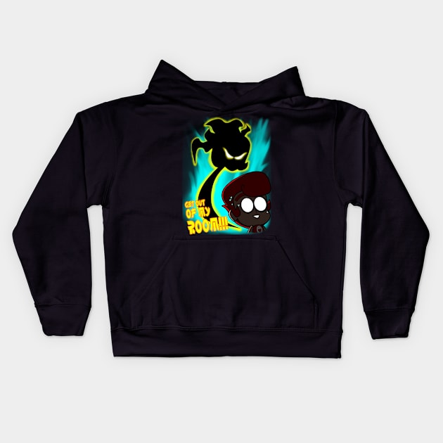 Get Out of My ROOM!!! Kids Hoodie by En.ReSourcer